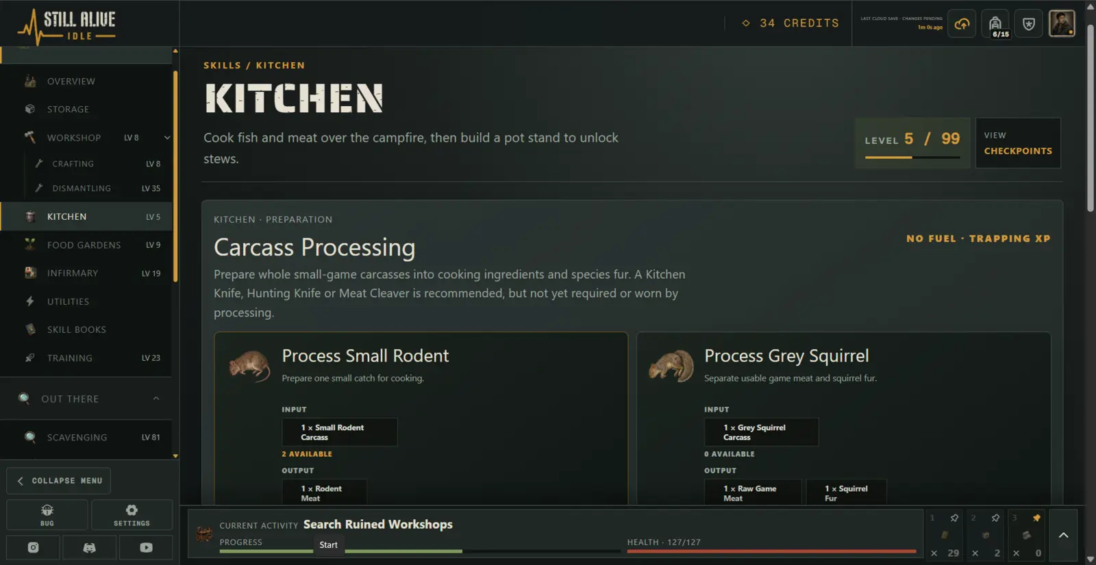 Kitchen carcass processing recipes